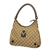 Pre-owned Canvas gucci-bags Gucci Vintage , Brown , Dames