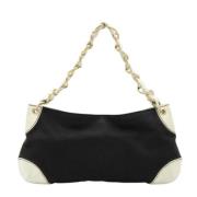 Pre-owned Canvas chanel-bags Chanel Vintage , Black , Dames