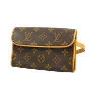 Pre-owned Canvas louis-vuitton-bags Louis Vuitton Vintage , Brown , Da...