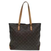 Pre-owned Canvas totes Louis Vuitton Vintage , Brown , Dames