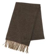 Pre-owned Cashmere scarves Chanel Vintage , Brown , Dames