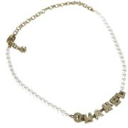 Pre-owned Pearl chanel-jewelry Chanel Vintage , Gray , Dames