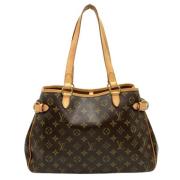 Pre-owned Canvas louis-vuitton-bags Louis Vuitton Vintage , Brown , Da...