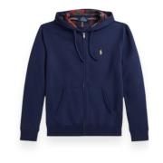 Fleece Sweatshirt RL Stijl Polo Ralph Lauren , Blue , Heren