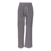 Wollen joggingbroek met elastische taille Dolce & Gabbana , Gray , Her...