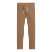 Corduroy Chino Broek met Elastische Taille Tommy Hilfiger , Brown , He...