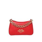 Shoulder Bags Love Moschino , Red , Dames