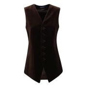 Bruin Circuit VST-Vest Polo Ralph Lauren , Brown , Dames