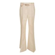 Wijde broek in Maca Macadamia Zimmermann , Beige , Dames