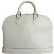 Pre-owned Leather louis-vuitton-bags Louis Vuitton Vintage , Gray , Da...