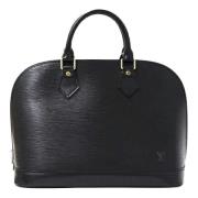 Pre-owned Leather louis-vuitton-bags Louis Vuitton Vintage , Black , D...