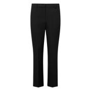 Zwarte broek met voor sluiting Max Mara Weekend , Black , Dames