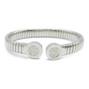 Pre-owned Metal bracelets Bvlgari Vintage , Gray , Dames