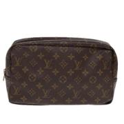 Pre-owned Canvas louis-vuitton-bags Louis Vuitton Vintage , Brown , Da...