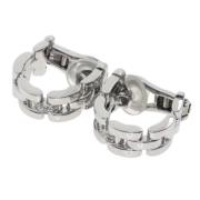 Pre-owned White Gold earrings Cartier Vintage , Gray , Dames