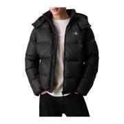 Essentials Down Jacket Zwart Calvin Klein , Black , Heren