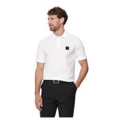 Witte Polo T-shirts en Polos Hugo Boss , White , Heren