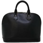 Pre-owned Leather louis-vuitton-bags Louis Vuitton Vintage , Black , D...