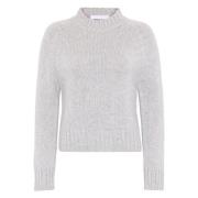 Kasjmier Crew Neck Sweater Licht Grijs Emerson Renaldi , Gray , Dames