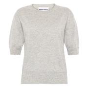 Kasjmier Halve Mouw Crew-Neck Sweater Emerson Renaldi , Gray , Dames