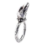 Pre-owned Silver rings Gucci Vintage , Gray , Dames