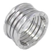 Pre-owned White Gold rings Bvlgari Vintage , Gray , Dames