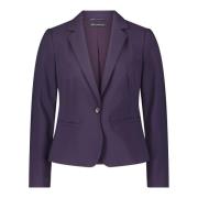 Klassieke Blazer met Lange Mouwen Betty Barclay , Purple , Dames