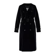 Fluwelen jas Lana Max Mara , Black , Dames