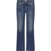 Blauwe Distressed Denim Flared Jeans Tommy Jeans , Blue , Dames