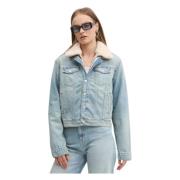 Denim Jack 3-in-1 Stijl Tommy Hilfiger , Blue , Dames