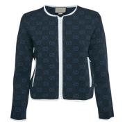 Pre-owned Knit tops Gucci Vintage , Blue , Dames