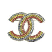 Pre-owned Metal chanel-jewelry Chanel Vintage , Yellow , Dames