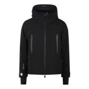 Gore-Tex Ski Jas met Veren Vulling Moncler , Black , Dames