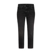 Klassieke Denim Jeans Anine Bing , Black , Dames