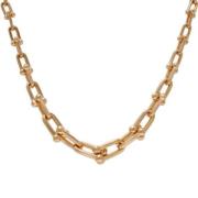 Pre-owned Rose Gold necklaces Tiffany & Co. Pre-owned , Yellow , Dames