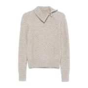 Odelle Beige Sweater Isabel Marant Étoile , Beige , Dames