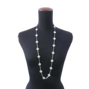 Pre-owned White Gold necklaces Van Cleef & Arpels Pre-owned , Gray , D...