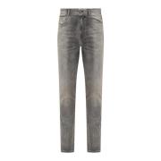 Slim-fit Jeans Diesel , Gray , Heren