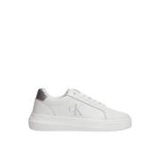 Casual Sneakers voor Dagelijks Gebruik Calvin Klein , White , Dames