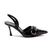 Zwarte Sandalen voor Vrouwen Elegante Stijl Givenchy , Black , Dames