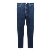 Katoen Denim Wortel Fit Jeans Nine In The Morning , Blue , Dames