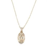 Pre-owned Rose Gold necklaces Cartier Vintage , Yellow , Dames