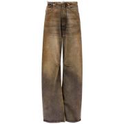 Bruine Jeans voor Vrouwen MM6 Maison Margiela , Brown , Dames