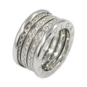 Pre-owned White Gold rings Bvlgari Vintage , Gray , Dames