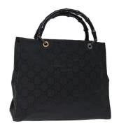 Pre-owned Canvas gucci-bags Gucci Vintage , Black , Dames