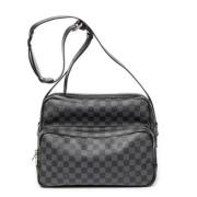 Pre-owned Coated canvas shoulder-bags Louis Vuitton Vintage , Black , ...