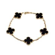 Pre-owned Yellow Gold bracelets Van Cleef & Arpels Pre-owned , Black ,...