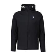 Hooded Overgangsjas Peak Performance , Black , Heren