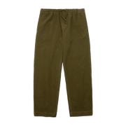 Relaxed fit rechte broek YMC You Must Create , Green , Heren