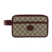 Pre-owned Canvas gucci-bags Gucci Vintage , Beige , Dames